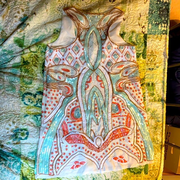 Sequin Strapless Dress - Picture 3 of 3